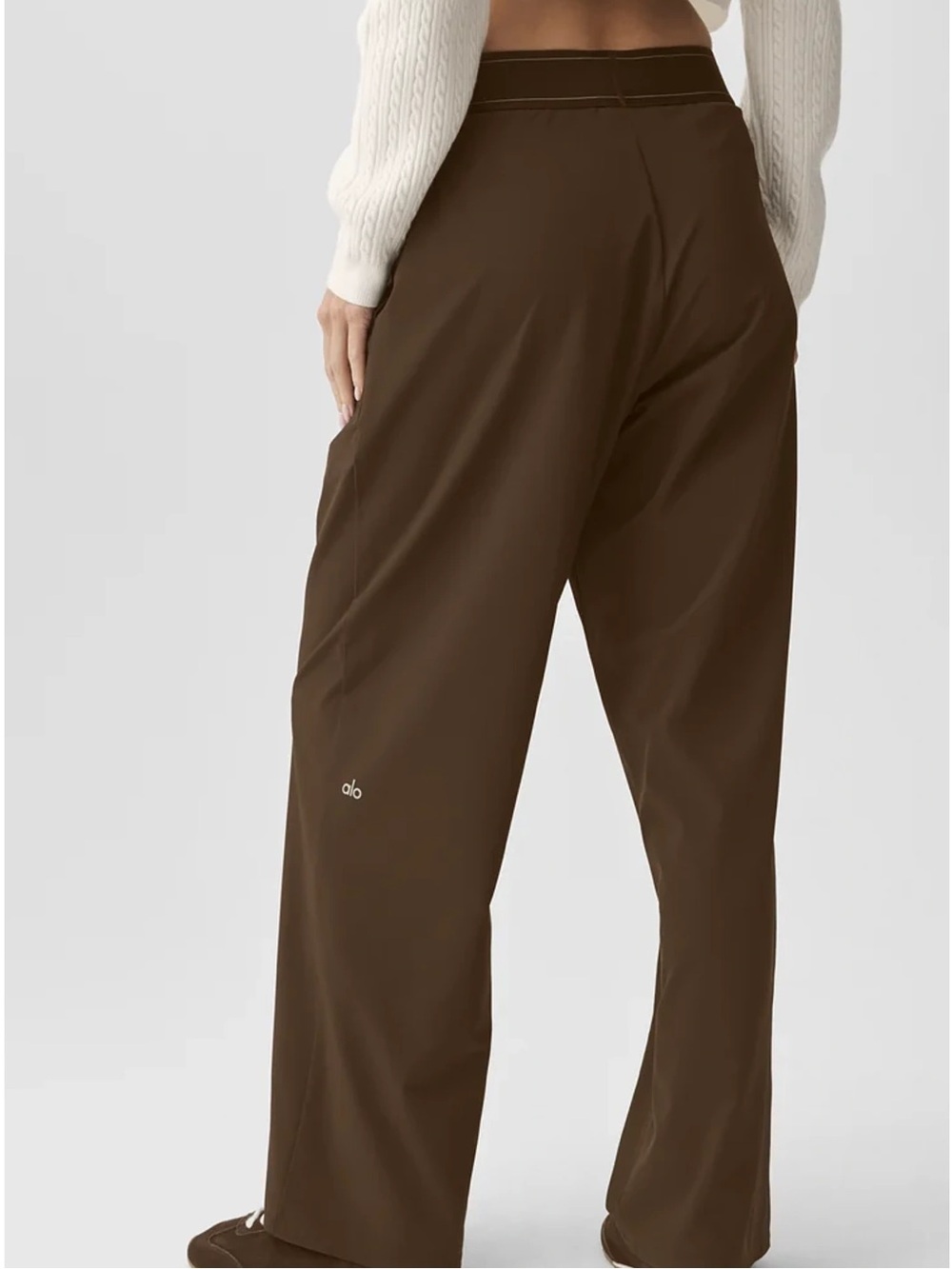 Alo Suit Up Trouser Espresso (Sizes S-L) - Picture 2 of 2